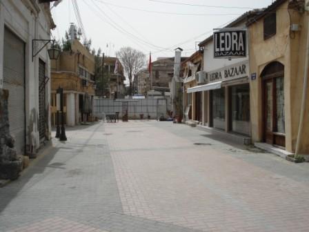 Nicosia - afgesloten Ledrastraat - zou op 31 maart 2008 moeten opengaan